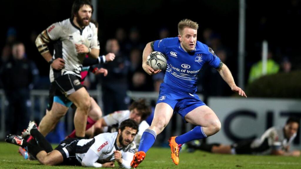 Luke Fitzgerald will start on the wing for Leinster against Scarlets. Photograph: James Crosbie/Inpho.