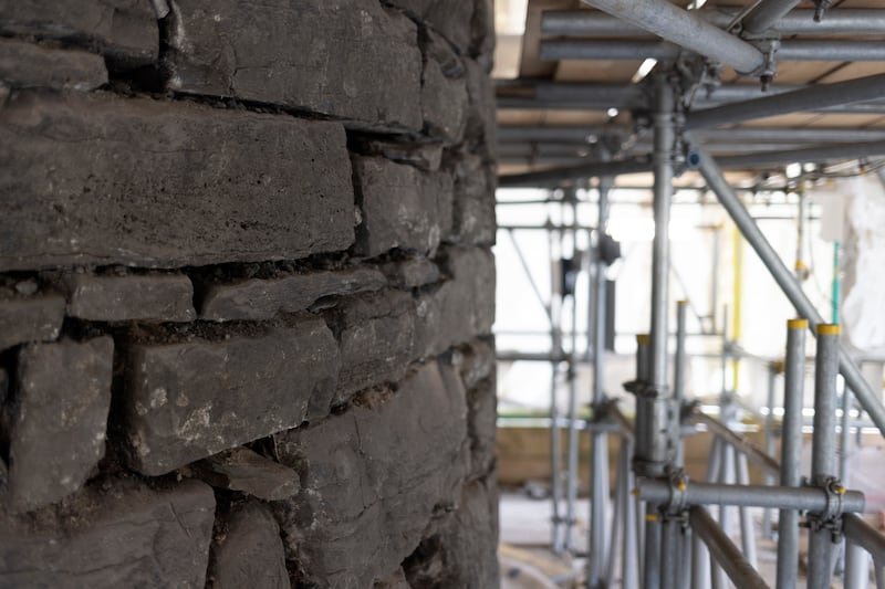 Work on the tower at Kells