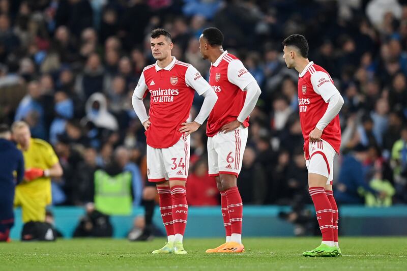Maybe Arsenal melted under immense pressure on Wednesday. But they will harden as they grow. Photograph: Michael Regan/Getty Images