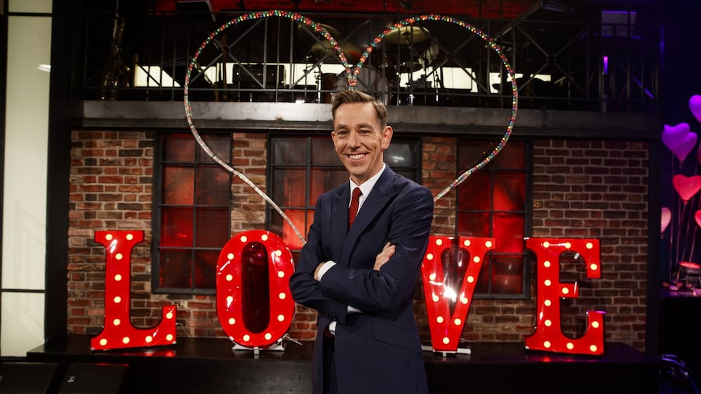 Ryan Tubridy hosts The Late Late Show Valentine’s Special, Friday on RTÉ One. Photograph: Andres Poveda