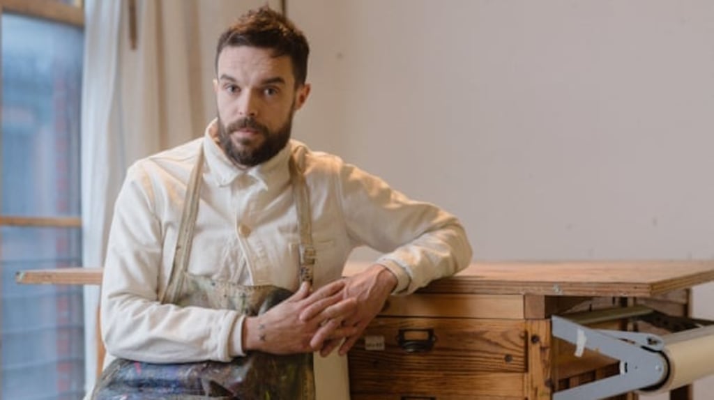 Oliver Jeffers. Photograph: Caroline Tompkins