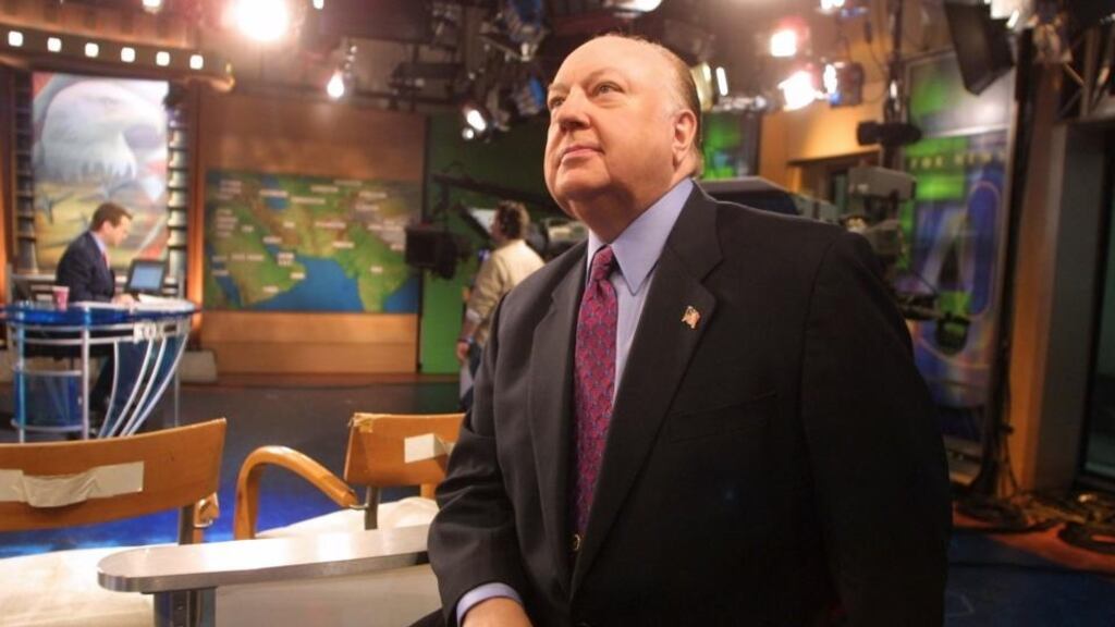 The late Roger Ailes, co-founder of Fox News, who resigned from the cable network in 2016 after 20 years in charge of it. Photograph: Angel Franco/New York Times