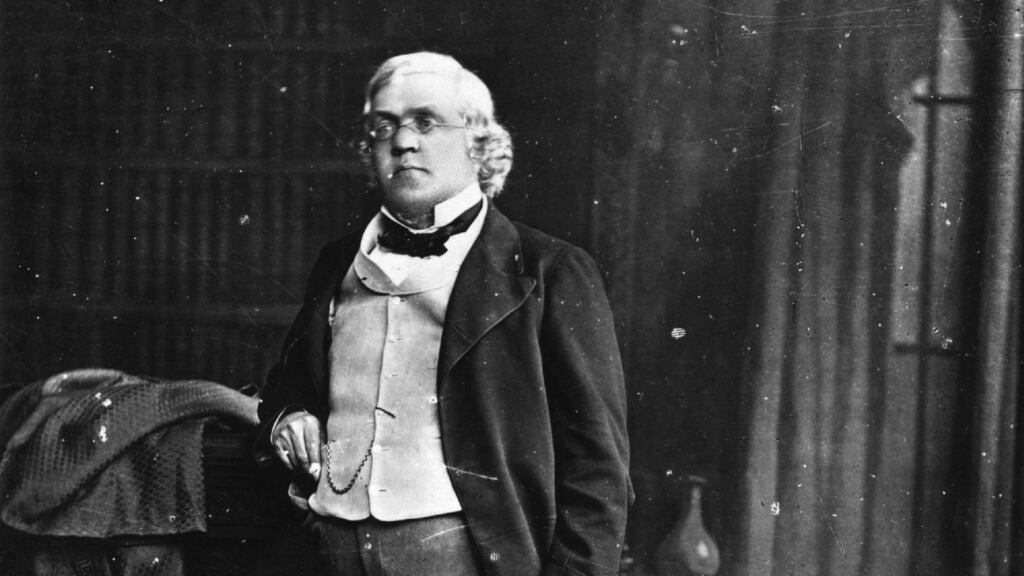 William Makepeace Thackeray: his Irishisms were well-pitched. Photograph: Hulton Archive/Getty Images