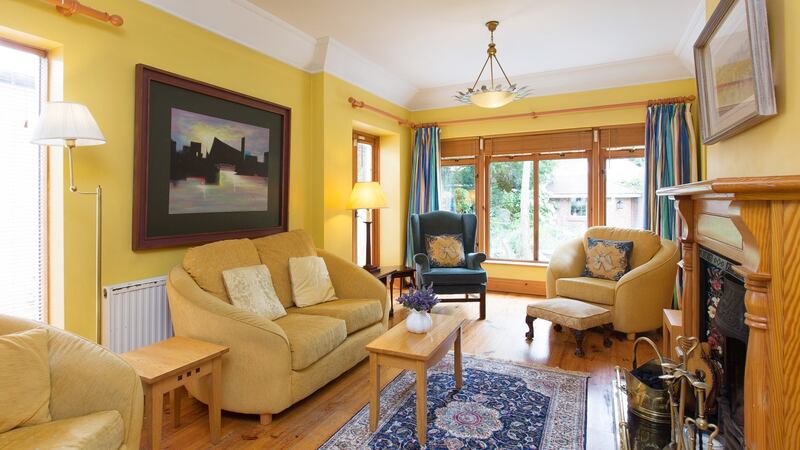The family room at 2 Ailesbury Drive, Dublin 4