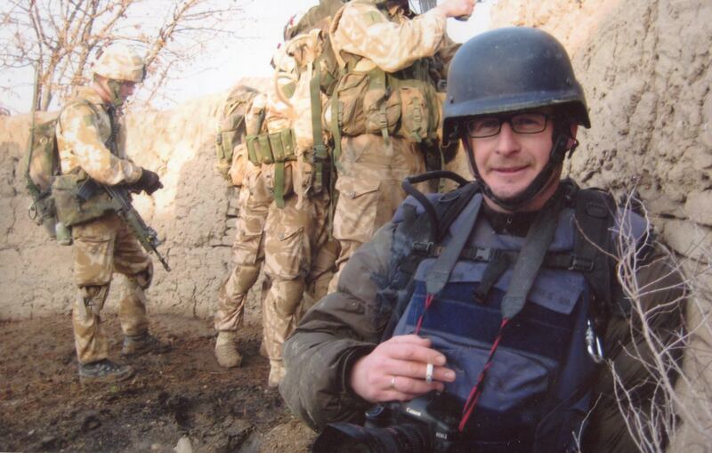 Richard Mills on location