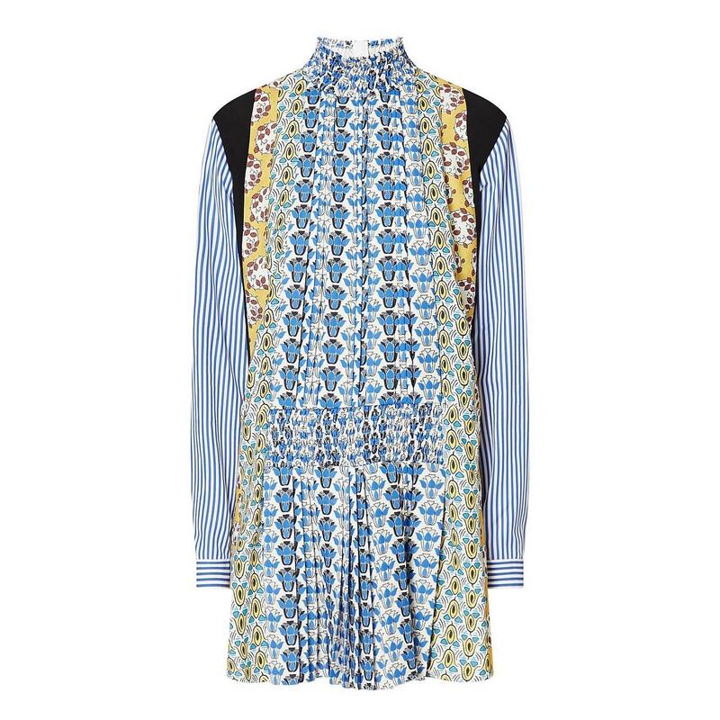 Mixed print dress, €1,890, Prada, Brown Thomas