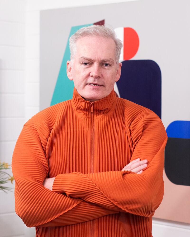 John Redmond in his studio. Photograph: Liam Bourke