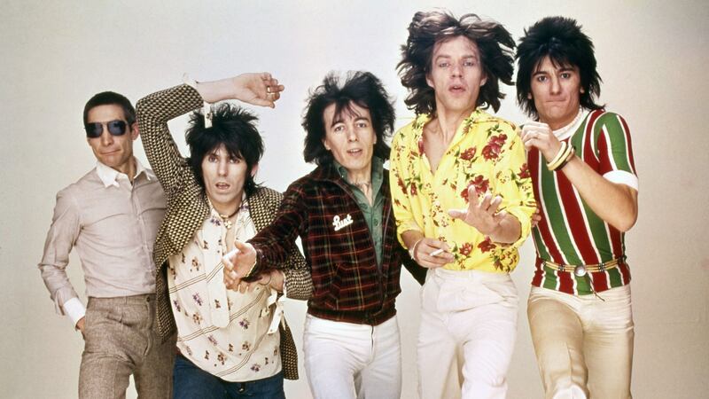 A young Rolling Stones