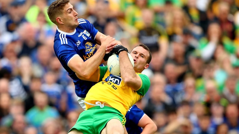 Cavan’s Killian Clarke in action during last year’s Ulster final defeat. File photograph: Inpho