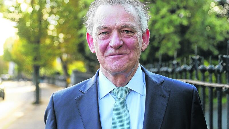 Businessman Peter Casey: ‘I really want to make sure that I can do anything at all to make sure he is not elected taoiseach.’ Photograph: Brian Lawless/PA Wire