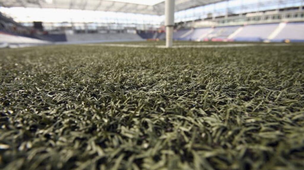 The English FA have insisted 3G ‘rubber crumb’ pitches are safe. Photograph: Getty