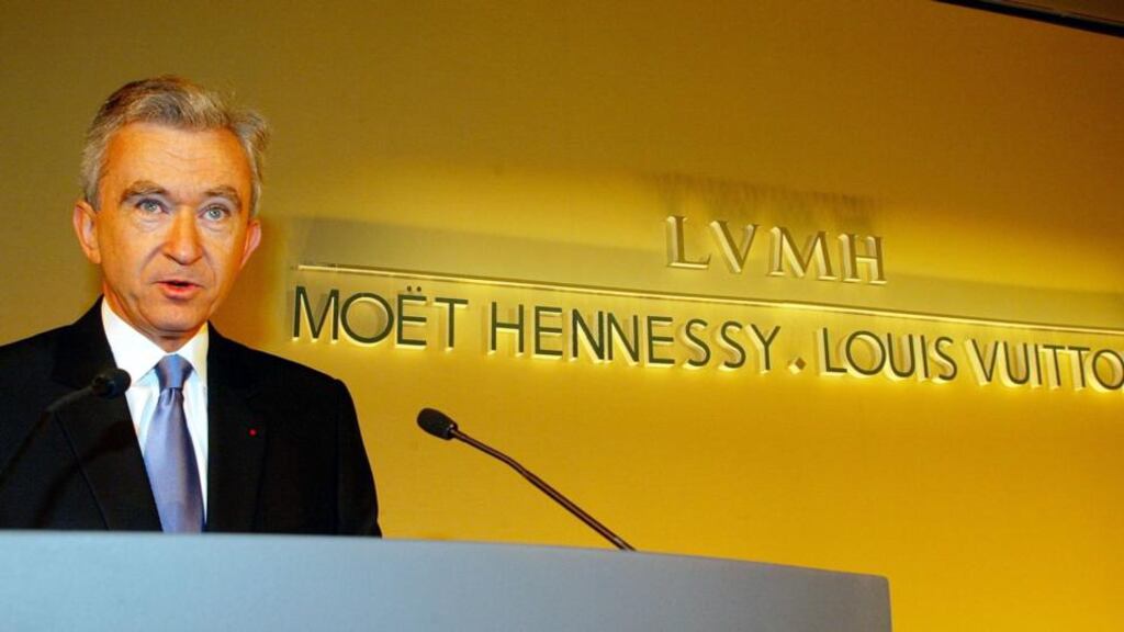 Bernard Arnault, chairman and CEO of LVMH Moet Hennessy Louis Vuitton. LVMH soared in Paris trading after renewed demand for its biggest brand led to better-than-expected growth. Photo: Getty Images