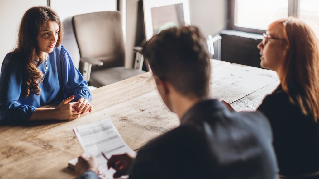 Interview advice: “Make eye contact, answer the question asked, know when to provide a short answer to a simple question and when to expand on something that interests the interviewer.” Photograph: iStock