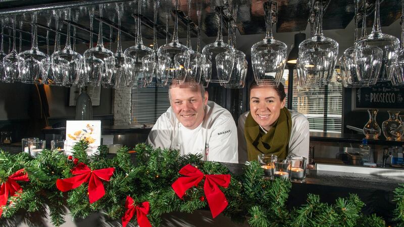 Paul McDonald and Helen Noonan of Bastion, Kinsale, Co Cork, which got a Michelin star last year. Photograph: Michael MacSweeney/Provision