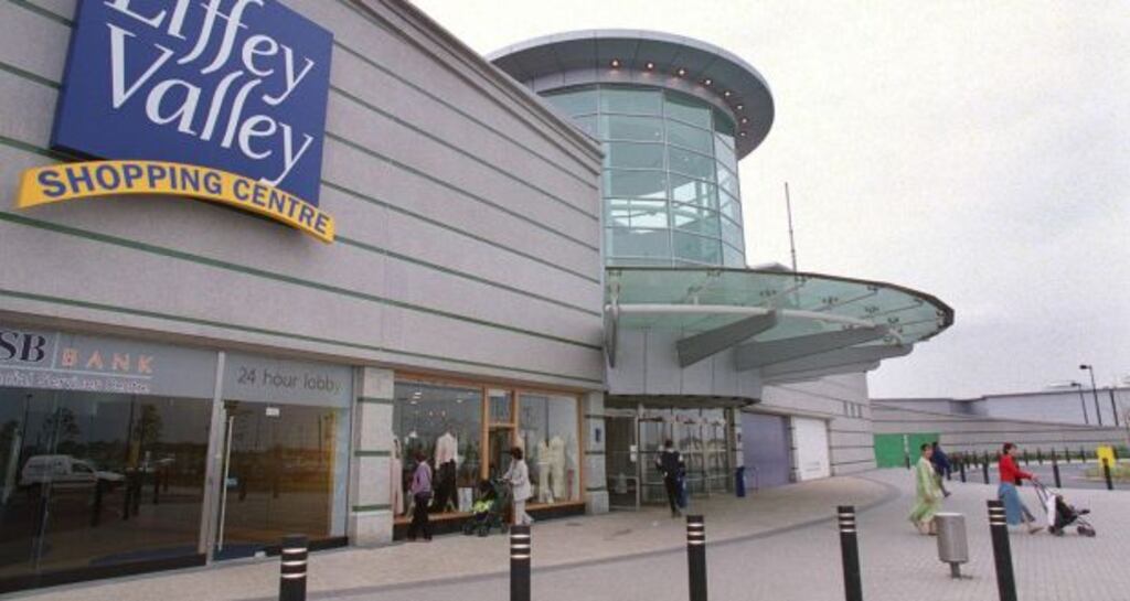 Germany’s largest public pensions group, Bayerische Versorgungskammer, has made an offer of more than €600 million for Liffey Valley Shopping Centre. Photograph: Matt Kavanagh