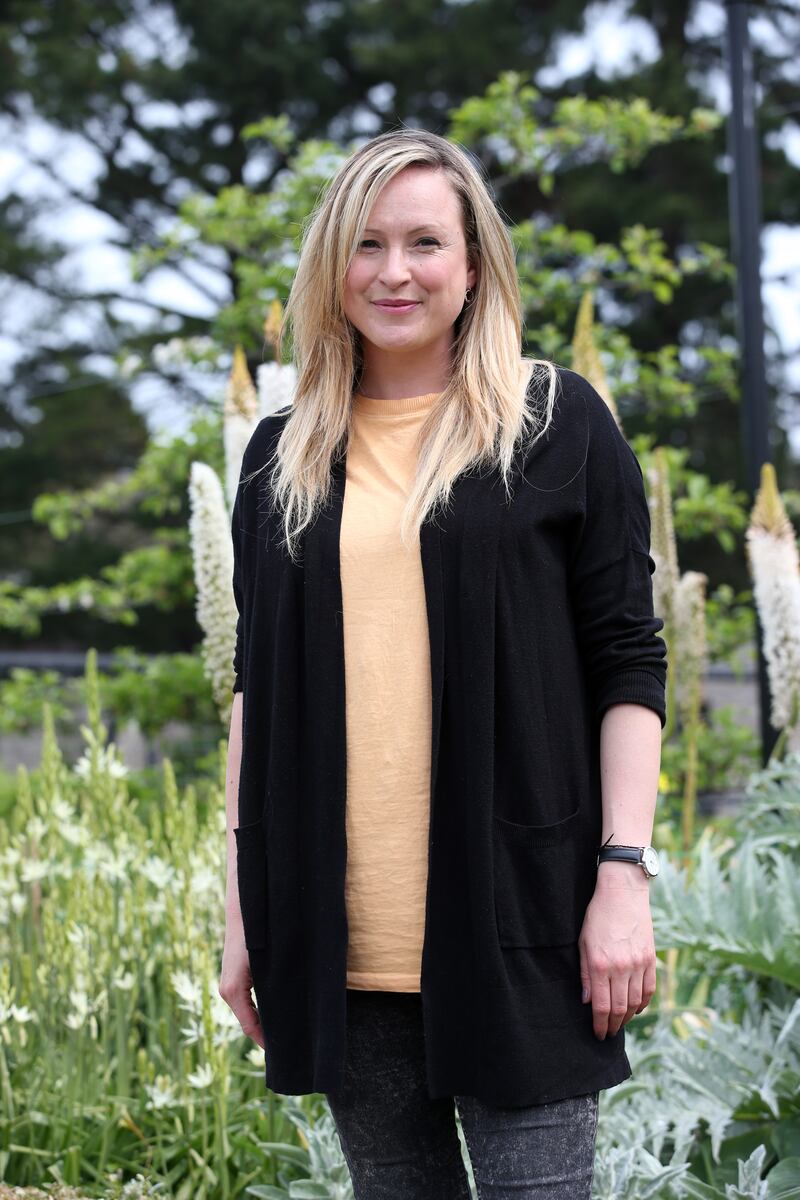 Garden designer and interior architect Leonie Cornelius. Photograph: Laura Hutton