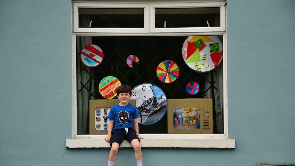 Our World in a Window is drawn from the work of 49 children across 18 counties in Ireland.