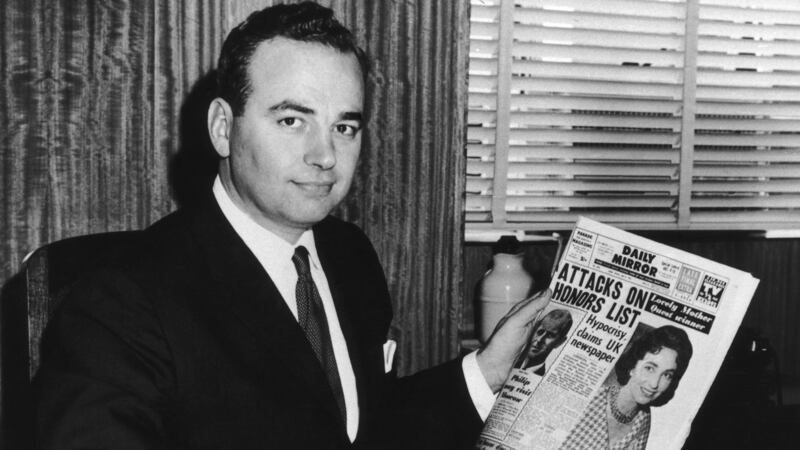 Media tycoon Rupert Murdoch takes over Sydney tabloid the Daily Mirror, May 1960. Photograph: Keystone/Hulton Archive/Getty Images