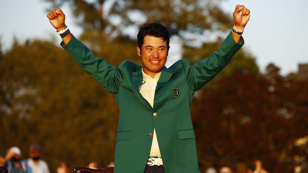 Hideki Matsuyama is set to return to action in Texas a month on from his US Masters win. Photograph: Jared C Tilton/Getty