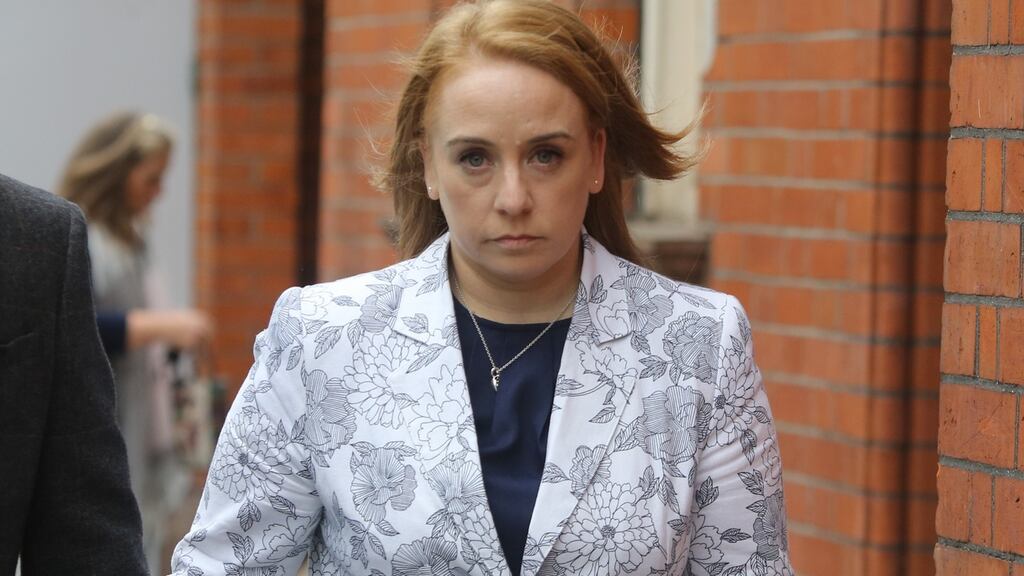 Gráinne Somers: ‘How could a normal pregnancy end with us not taking our son home in a car seat and instead in a tiny white coffin.’ Photograph: Gareth Chaney/Collins Photos