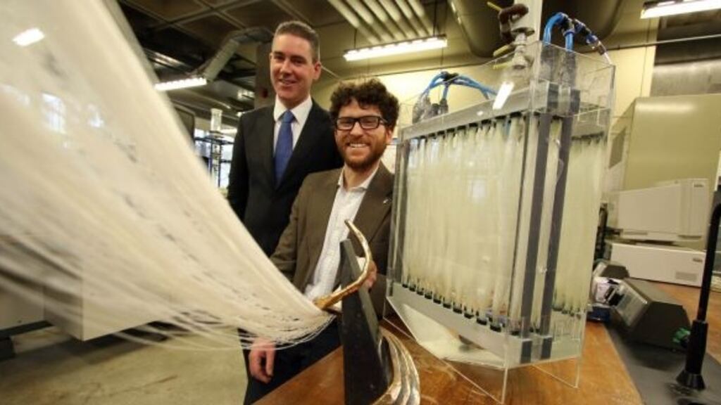 OxyMem co-founders Prof Eoin Casey and Dr Eoin Syron. Photograph: Nick Bradshaw