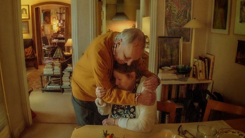 Dario Argento and Françoise Lebrun in Vortex