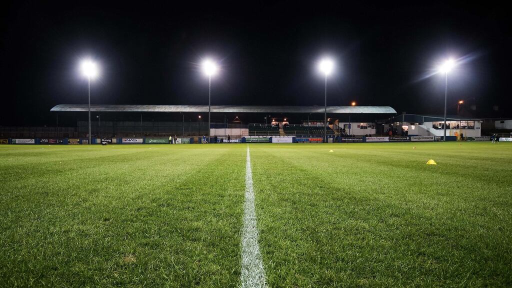 It was a disappointing night for St Pat’s at Finn Park. Photo: Evan Logan/Inpho