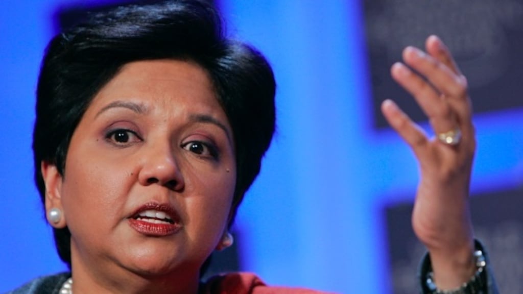 Indra Nooyi has been with the company for 24 years