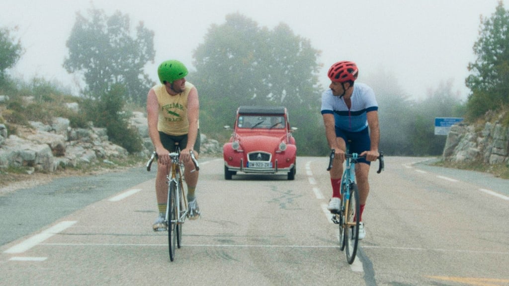 The Climb: Concerns road racing, male friendship, and fluctuating weight