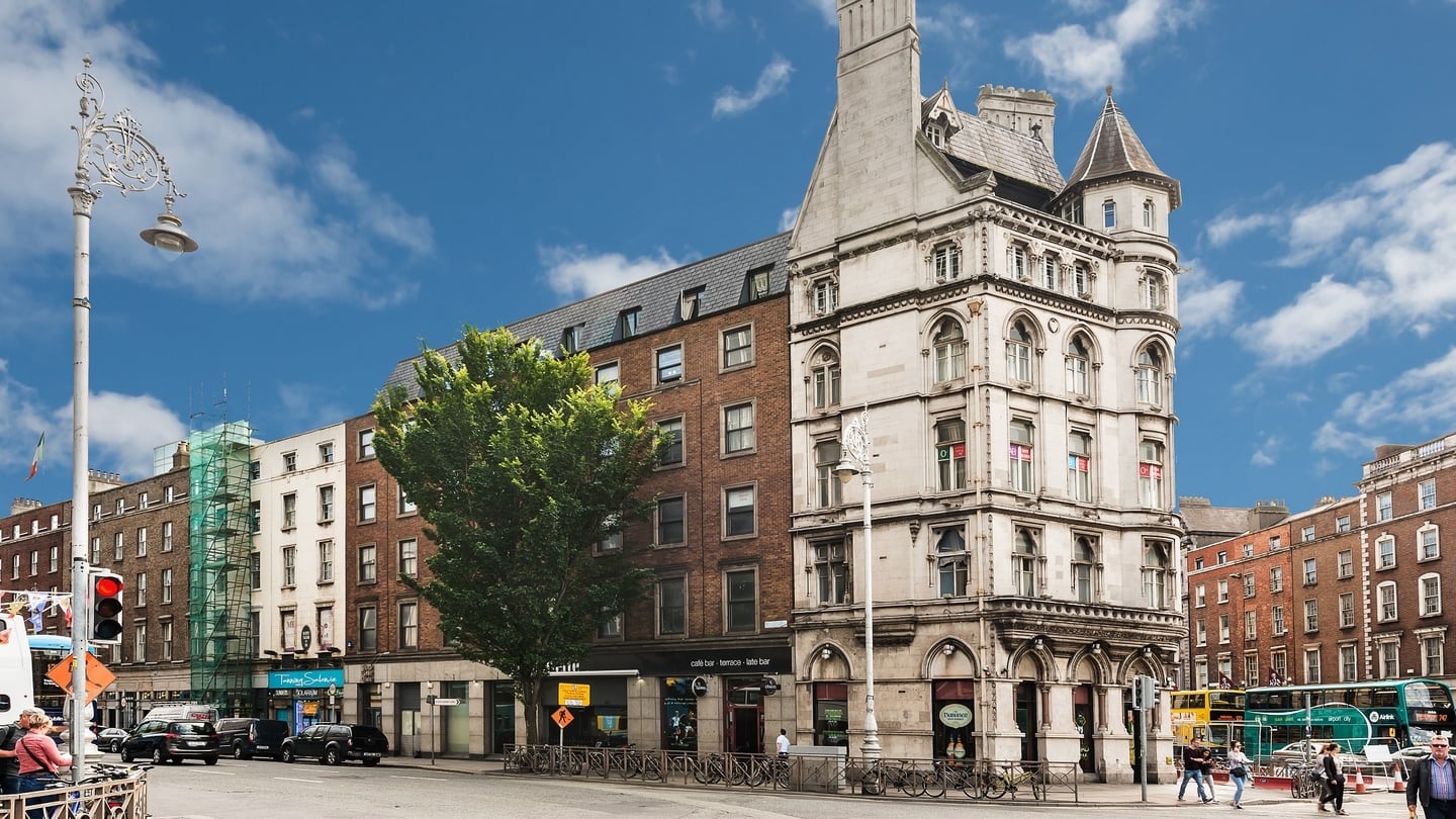 The Lafayette Building at the junction of Westmoreland Street and D’Olier Street