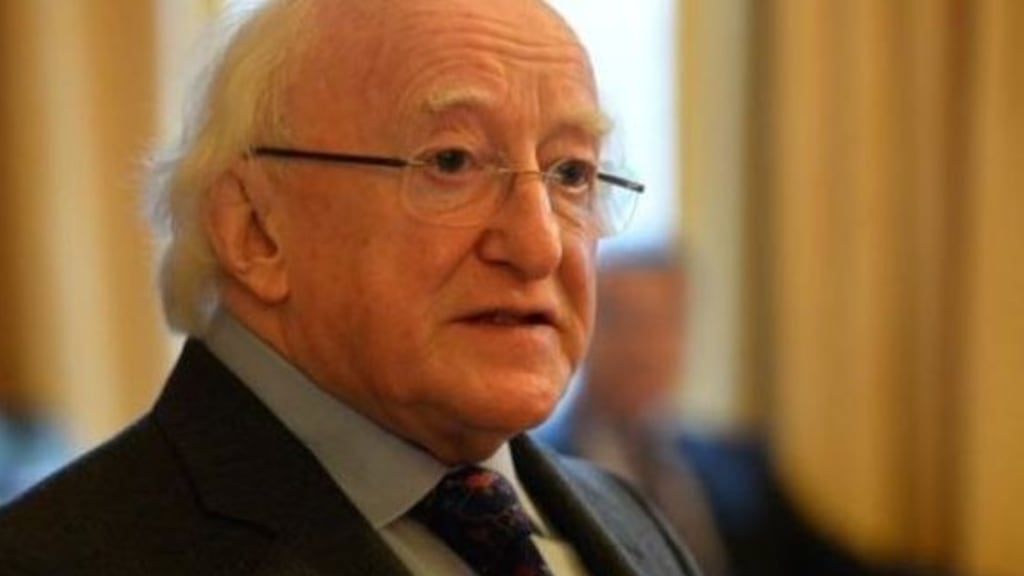Former taoiseach John Bruton alleged that President Higgins was in breach of Article 13:9 of the Constitution/ Photograph: Dara Mac Dónaill/ The Irish Times