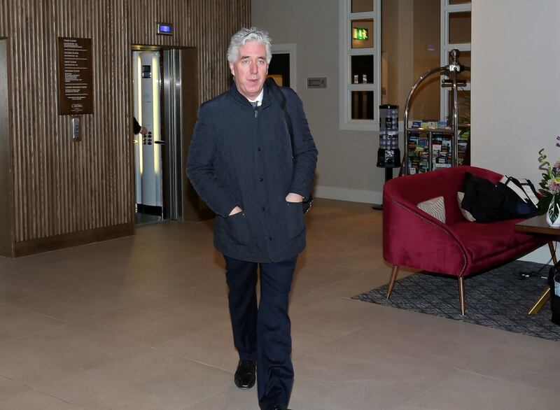 John Delaney refused to answer questions at an Oireachtas committee last week on legal advice. Photograph: Colin Keegan/Collins