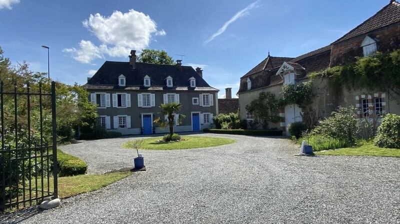 Eight-bedroom mansion in Aquitaine, France has been restored by its current owners