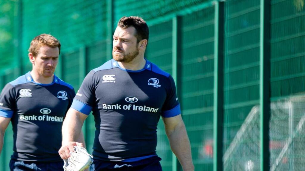Cian Healy has undergone surgery on a disk in his neck. Photograph: Inpho