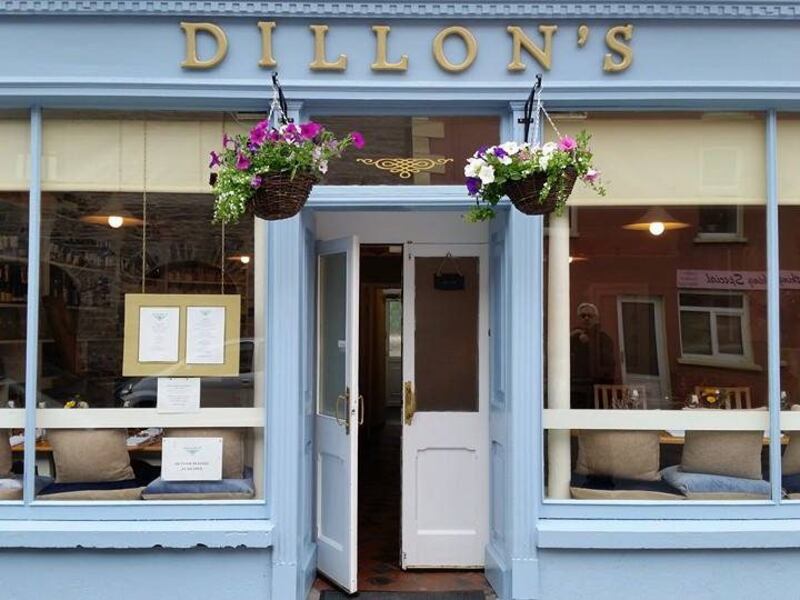 Bib Gourmand: Dillon’s, in Timoleague, Co Cork
