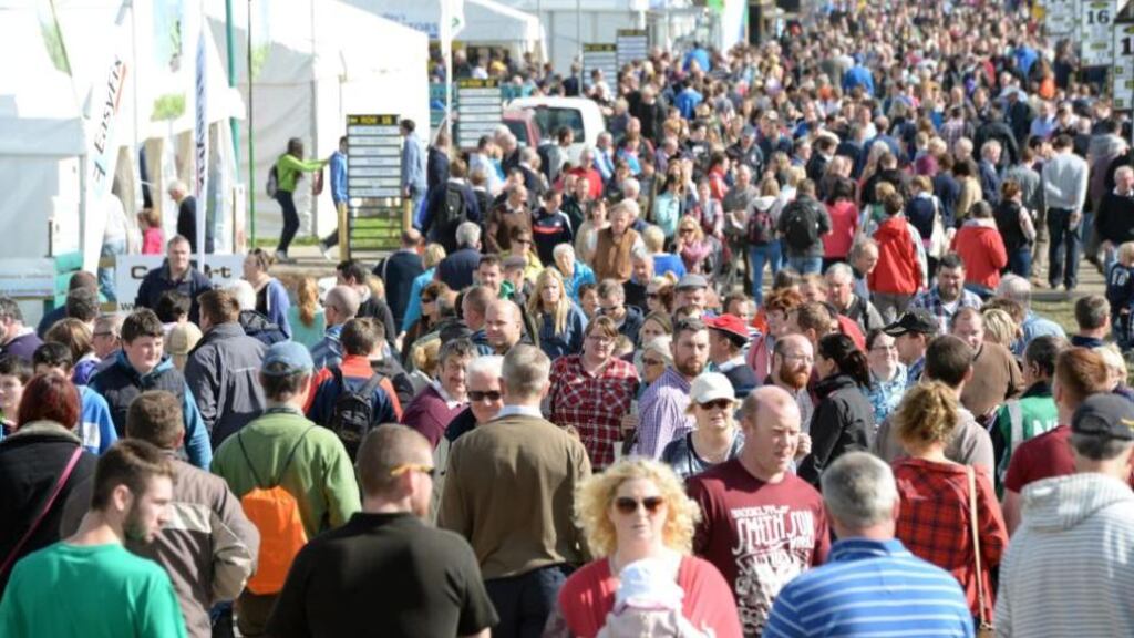 Crowds at the National Ploughing Championships 2014. Photograph: Eric Luke/The Irish Times