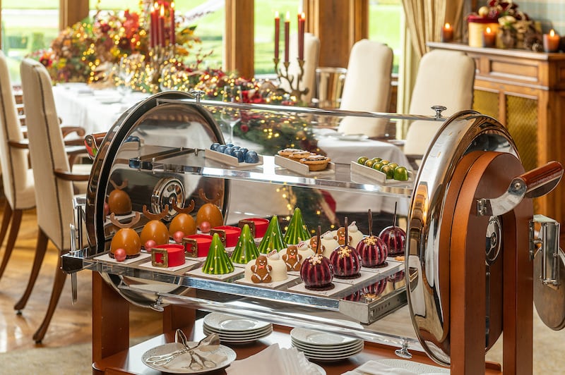 Gingerbread theme at Adare Manor. Photograph: Paul Lehane