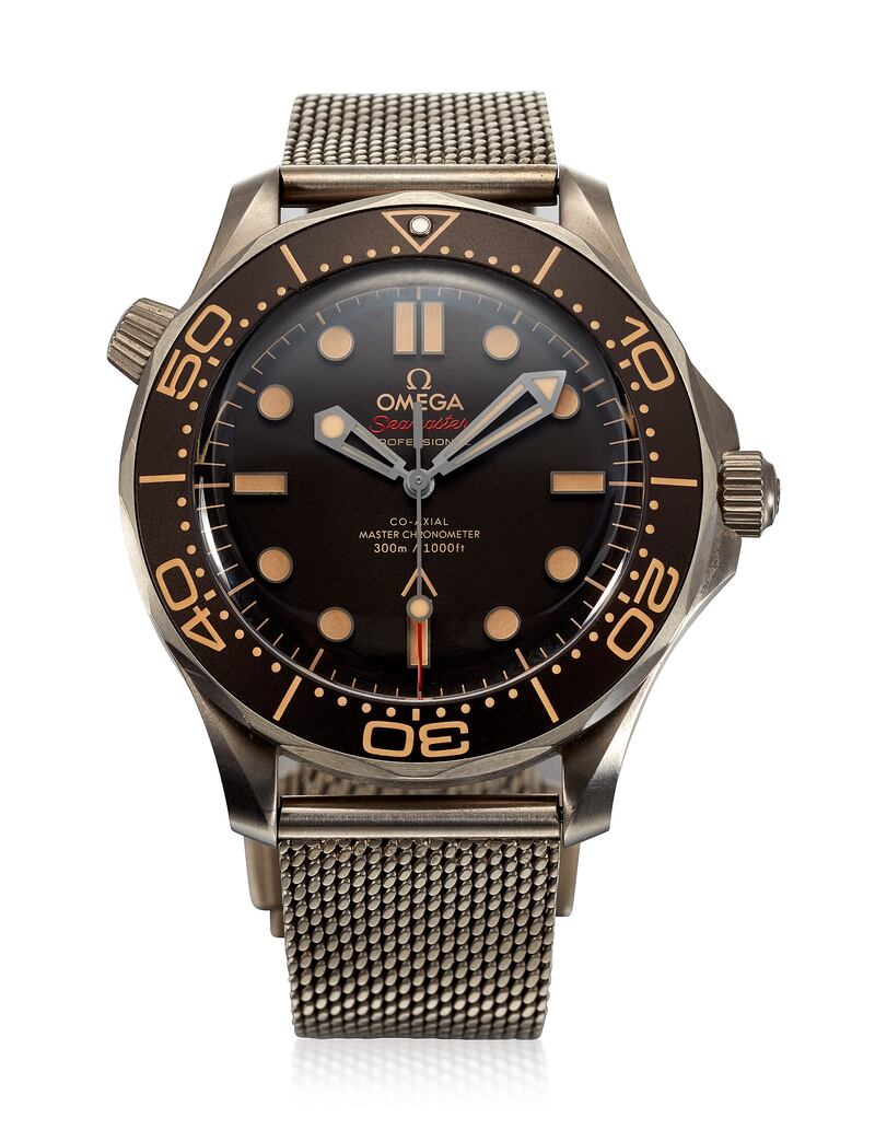 Omega Seamaster Diver 300M 007 edition watch