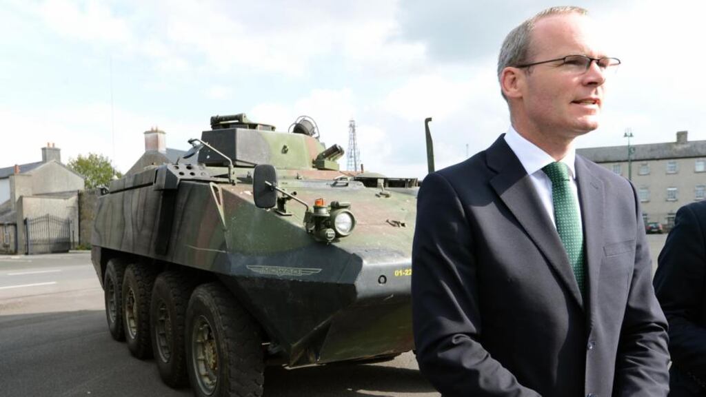 Minister for Agriculture and Defence Simon Coveney tweeted: “For the record: I believe much of John Bruton’s commentary on 1916 is simply wrong and does not represent the views of Fine Gael supporters.” Photograph: Eric Luke