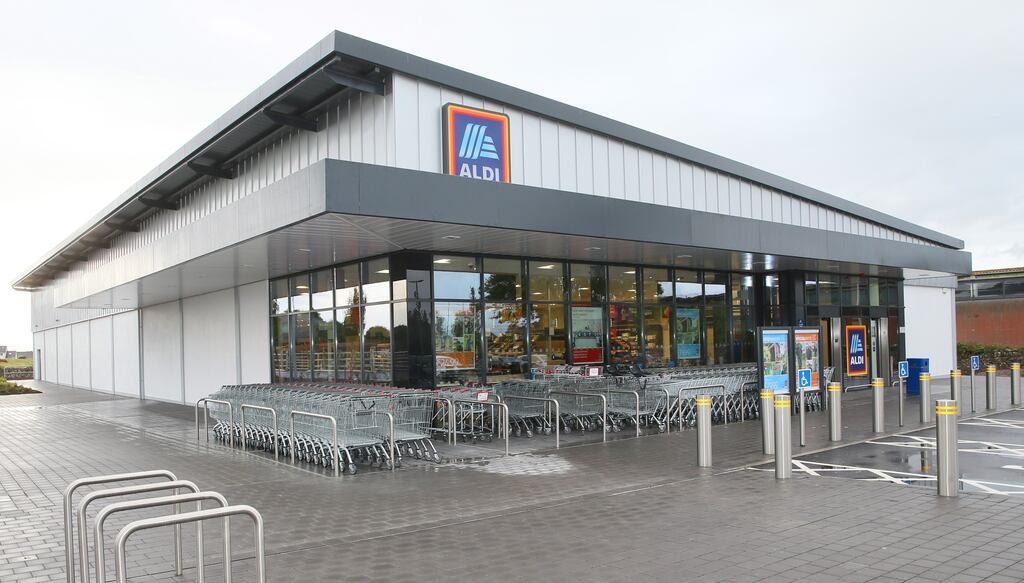 An Aldi store in Ireland. The company spent €160 million on wages here last year.
