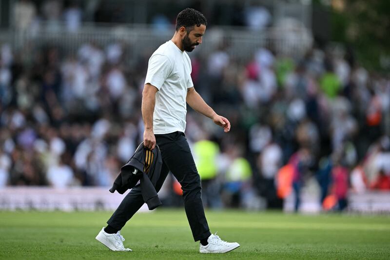 Manchester United's Ruben Amorim, another conquistador of the useless? Photograph: Justin Tallis/AFP via Getty Images