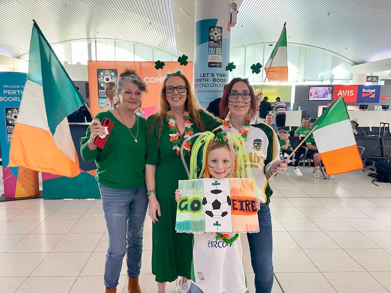Lorraine Hart, Shirley Fulham, Michelle Fulham, Eimear Fullam. Photograph: Kate McDonald