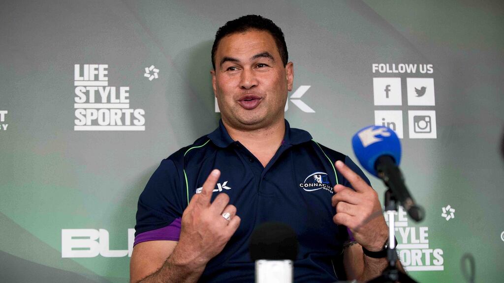 Connacht head coach Pat Lam. Photograph: Morgan Treacy/Inpho