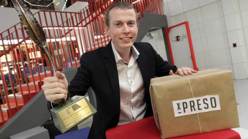 Eamon Keane, founder of Dublin-based Xpreso software, was named Ireland’s Best Young Entrepreneur last year, winning a total €50,000 investment fund for his business.