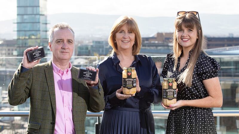 John Shine, Marianne Shine and Ciara Shine Carlier of Shines Wild Tuna, a KIllybegs-based food producer.