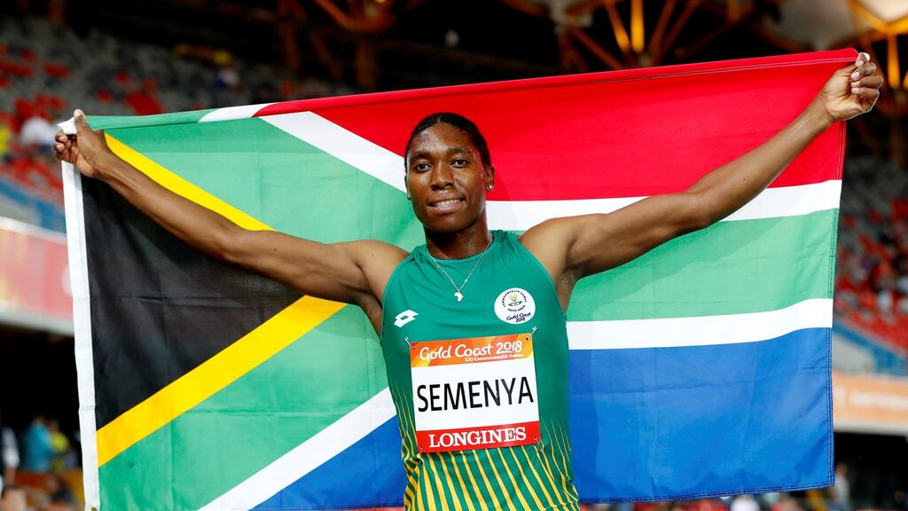 Caster Semenya will compete for the final time without the medication made compulsory by the IAAF on Friday in Doha. Photo: Paul Childs/Reuters