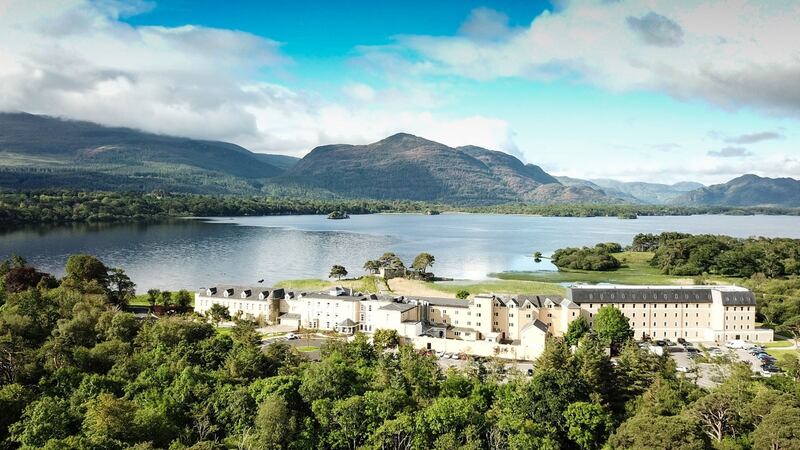 Stay right on the waterfront at the Lake Hotel, Killarney