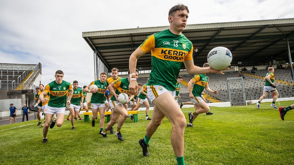 David Clifford and Kerry open their Munster campaign against Clare in Killarney on Saturday night. Photograph: James Crombie/Inpho