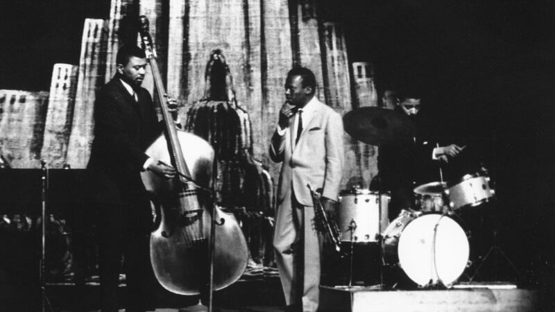 Miles would demonstrate the same talent-spotting gift repeatedly across the development of so many great bands, including the Nonet, the two Quintets and the Kind of Blue Sextet. Photograph: Herb Snitzer/Michael Ochs Archives/Getty Images