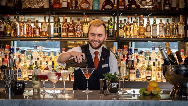 Cocktails at Clayton Hotel City of London